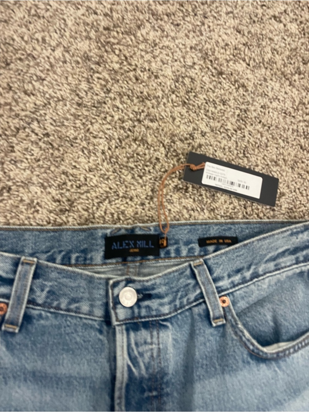 Alex Mill the bev relaxed jeans size 30 NWT MSRP $225 - Picture 8 of 11